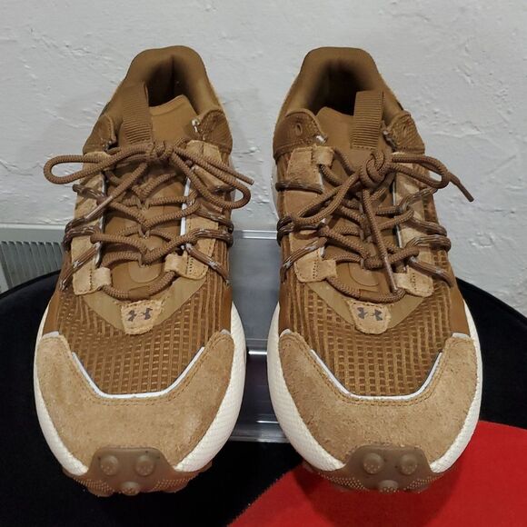 Under Armour Fat Tire Vebtire Pro HOVR Shoes In Brown Size 13 - Picture 3 of 13